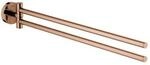 Grohe Essentials Handtuchhalter 40371DA1 2-armig, schwenkbar, 43,9cm, warm sunset