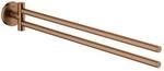 Grohe Essentials Handtuchhalter 40371DL1 2-armig, schwenkbar, 43,9cm, warm sunset