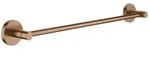 Grohe Essentials Badetuchhalter 40688DL1 45 cm, warm sunset geb&uuml;rstet,...