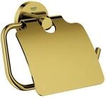 Grohe Essentials WC-Papierhalter 40367GL1 cool sunrise, mit Deckel, verdeckte