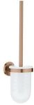 Grohe Essentials WC-B&uuml;rstengarnitur 40374DL1 warm sunset geb&uuml;rstet,...