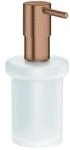 Grohe Essentials Seifenspender 40394DL1 warm sunset geb&uuml;rstet, f&uuml;r Halter