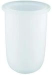 Grohe Bau Cosmopolitan Ersatzglas 40393000 f&uuml;r Toilettenb&uuml;rstengarnitur, satin