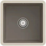Villeroy und Boch Unterbausp&uuml;le 332502TR mit Ablaufgarnitur und Excenterbet&auml;tigung,