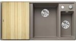 Blanco AXIA III 6 S Sp&uuml;le 523469 100x51cm, PuraDur tartufo, rechts, mit