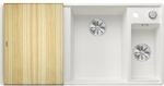 Blanco Axia iii s-f Sp&uuml;le 523486 99x50cm, PuraDur wei&szlig;, rechts, mit