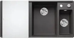 Blanco Axia iii s-f Sp&uuml;le 523490 99x50cm, PuraDur felsgrau, rechts, mit