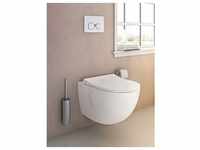 VitrA Sento flush 2.0 Wand WC 7748B0030075 weiß, 36,5x54cm, 3/6 l, ohne Spülrand,