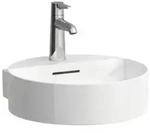LAUFEN Val Handwaschbecken H8112817571091 40x42,5cm, wei&szlig; matt, ohne Hahnloch, mit