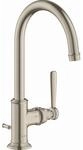 hansgrohe Axor Montreux Waschtischarmatur 16517820 Ausladung 175mm, mit Hebelgriffen,