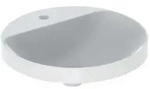Geberit VariForm Einbauwaschtisch 500707012 d= 48cm, mit Hahnlochbank, ohne