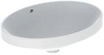 Geberit VariForm Einbauwaschtisch 500717012 55x40cm, ohne Hahnloch, mit &Uuml;berlauf,
