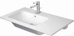 Duravit Me by Starck M&ouml;bel-Waschtisch 23458300001 83x49cm, Becken links, mit
