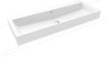 Kaldewei Puro Aufsatz-Waschtisch 907006003001 120x46x12cm, mit &Uuml;berlauf, ohne