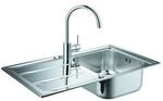 Grohe K400 Einbausp&uuml;le-Set 31570SD0 860x500mm, 1 Becken, mit