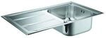 Grohe K400+ Einbausp&uuml;le 31568SD0 873x513mm, 1 Becken, mit abgeflachtem Rand,