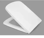 Haro Pele WC-Sitz 522960 wei&szlig;, Scharniere Edelstahl, Klappd&uuml;bel, Schlitzscheibe