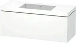 Duravit L-Cube Waschtisch-Unterschrank LC6919N1818 120 x 48 cm, ohne Hahnloch, wei&szlig;