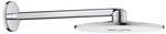 Grohe Rainshower 310 SmartActive Kopfbrause 26475LS0, moonwhite, mit Duscharm 430 mm