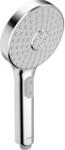 Hansa Hansaactivejet Handbrause 84330100 3-strahlig, &Oslash; 120 mm, Anti-Kalk-Technik,