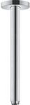 hansgrohe Deckenanschluss S 300mm 27389000 chrom, 300 mm, Rosette rund, DN 15, G 1/2"