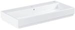 Grohe Cube Keramik Aufsatzwaschtisch 3947500H 100cm, 1 Hahnloch mit &Uuml;berlauf,