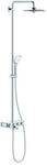 Grohe Euphoria Duschsystem 26510000 Aufputz-Wannen-Thermostat, Duscharm 450mm, chrom