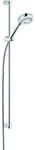 Kludi Logo Brause-Set 6839305-00 chrom, mit Wandstange 900 mm, mit Handbrause