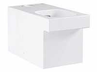 Grohe Cube Keramik Stand-WC-Kombination 3948400H alpinweiß PureGuard, spülrandlos,