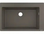 hansgrohe Einbausp&uuml;le 43313290 770 x 510 mm, 1 Hauptbecken, Hahnloch vordefiniert,