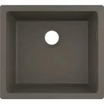 hansgrohe Unterbausp&uuml;le 43431290 500 x 450 mm, 1 Hauptbecken, steingrau
