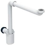 Geberit Raumsparsiphon 151116111 1 1/4", 32 mm, Raumsparmodell, f&uuml;r Waschbecken,