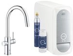 Grohe Blue Home Sp&uuml;ltisch-Einhebelmischer 31541000 Chrom, C-Auslauf-Starter Kit,