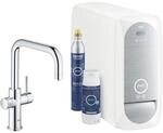Grohe Blue Home K&uuml;chenarmatur 31456001 chrom, U-Auslauf, Starter Kit