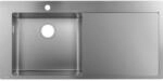 hansgrohe 450 Einbausp&uuml;le 43331800 1025 x 490 mm, 1 Hauptbecken links,