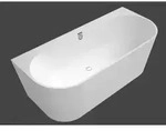 Villeroy und Boch Oberon 2.0 Vorwand-Badewanne 180x80 cm UBQ180OBR9CD00V01 wei&szlig;, mit