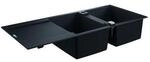 Grohe K500 Komposit-Einbausp&uuml;le 31647AP0 1160x500mm, 2 Becken mit Abtropffl&auml;che,