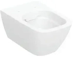 Geberit Smyle Square Wand Tiefsp&uuml;l WC 500208011 wei&szlig;, sp&uuml;lrandlos,...