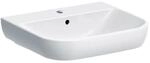 Geberit Smyle Waschtisch 500227011 weiss, 55x48cm, mit Hahnloch und &Uuml;berlauf