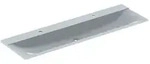 Geberit Xeno2 M&ouml;bel-Waschtisch 500279001 160 x 48 cm, zwei Hahnl&ouml;cher, ohne