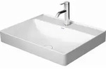 Duravit DuraSquare Aufsatz-Waschtisch 2354600040 60x47cm, ohne &Uuml;berlauf, mit