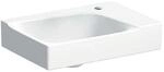 Geberit Xeno2 Handwaschbecken 500529011 40x28cm, wei&szlig; KeraTect,Hahnloch rechts,o.