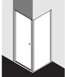 Kermi Ibiza 2000 Schwingt&uuml;r I2STW090181AK 90 x 185 cm, ESG klar, silber...