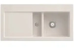 Villeroy und Boch Subway 60 Einbausp&uuml;le 671201KR rechts, mit Ablaufgarnitur, 1000 x