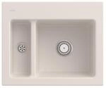 Villeroy und Boch Subway 60 XM Einbausp&uuml;le 678001KR mit Ablaufgarnitur, 620 x 510
