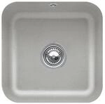 Villeroy und Boch Unterbausp&uuml;le 670302KD mit Ablaufgarnitur, Exzenterbet&auml;tigung,