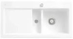 Villeroy & Boch Subway 60 Einbausp&uuml;le 671202KG rechts, mit Ablaufgarnitur und