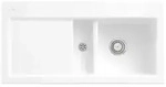 Villeroy und Boch Subway 60 Einbausp&uuml;le 671201KG rechts, mit Ablaufgarnitur, 1000 x