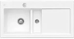 Villeroy und Boch Subway Fl&auml;chenb&uuml;ndige Sp&uuml;le 67702FR1 Becken links, mit