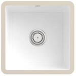 Villeroy und Boch Unterbausp&uuml;le 332501KG mit Ablaufgarnitur und Handbet&auml;tigung,